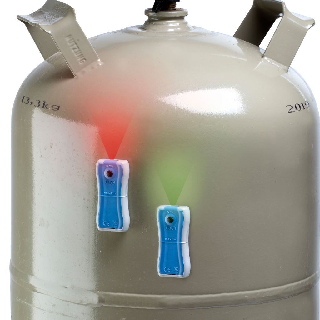 Gaslevel® gázszintjelző Gaslock-palackhoz