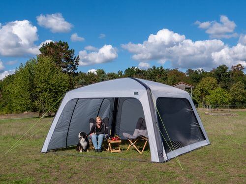 Felfújható party sátor Reimo Linosa oldalfalakkal szélesség 300 cm