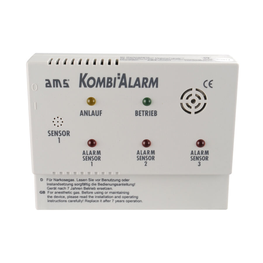 Gázriasztó AMS Kombi Alarm opció kiegészítő érzékelő a CO gázokhoz