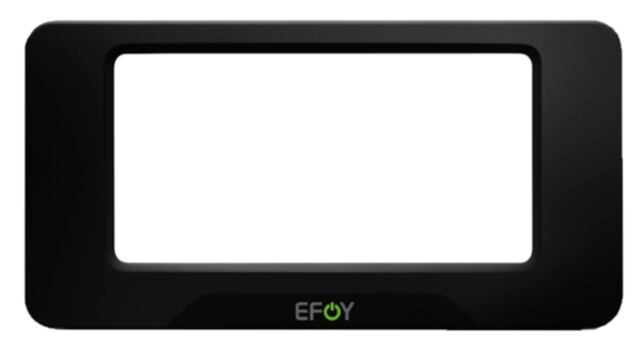EFOY COMFORT OP2 vezérlőpanelhez alkalmas keret – fekete