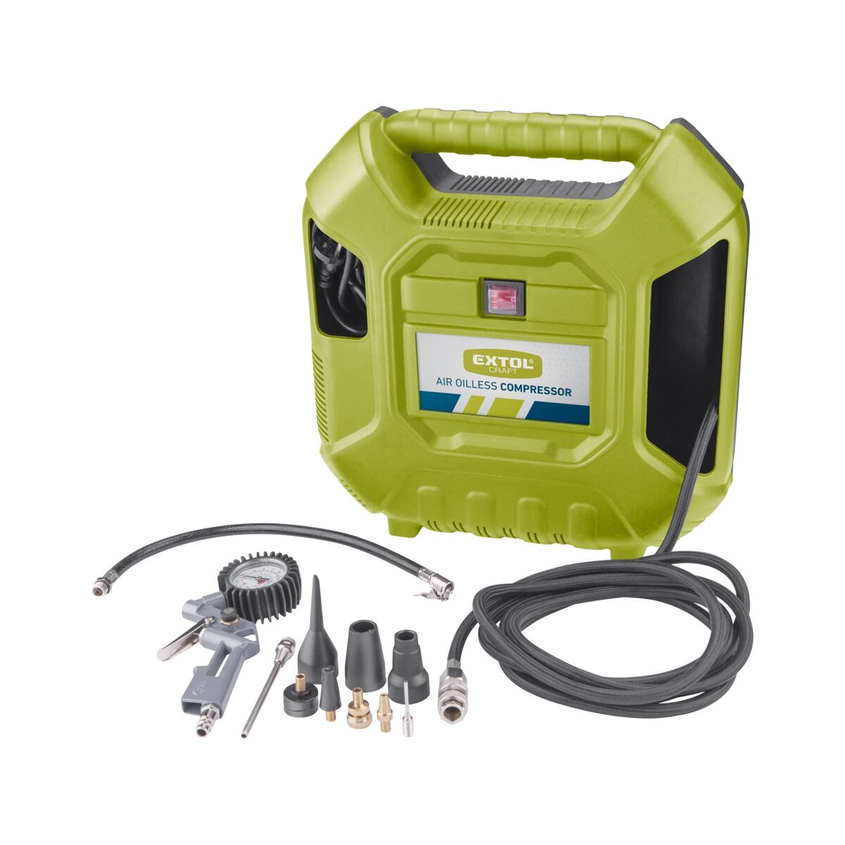 Extol dugattyús kompresszor, 1100 W