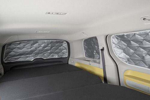 Carbest belső hővédő függönyök VW ID. Buzz-hoz  helyszín első ablak + vezető és utas