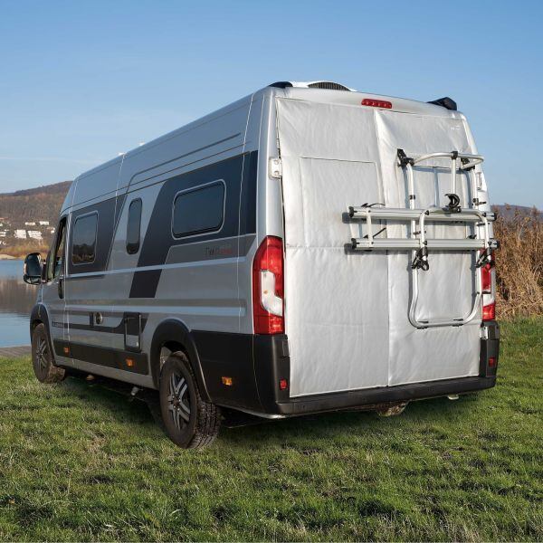 Wigo külső hőszigetelés a hátsó ajtókra, Fiat Ducato kerékpártartóval