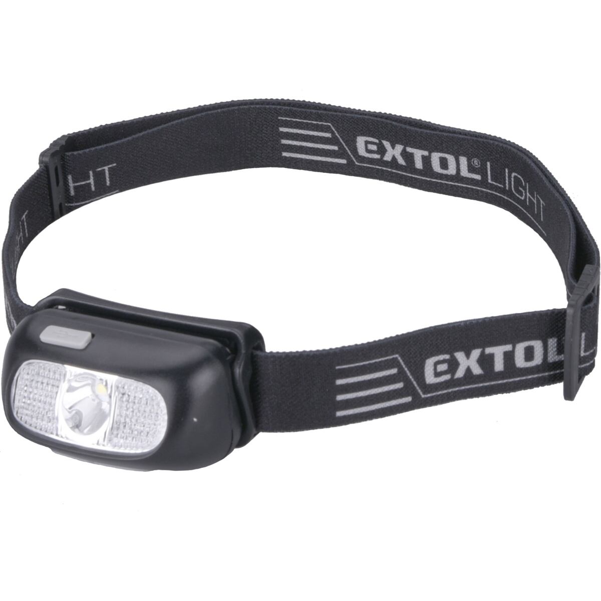 Extol 130 lm újratölthető fejlámpa
