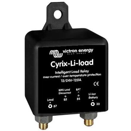 Victron Energy Cyrix-Li-Load akkumulátor csatlakozója opció 12/24 V, 120 A