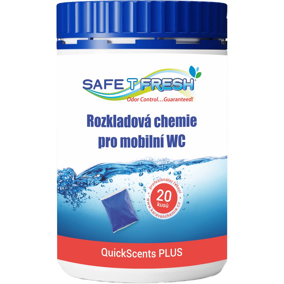 Feloldódó kapszula Tritech QuickScents Plus 20 db