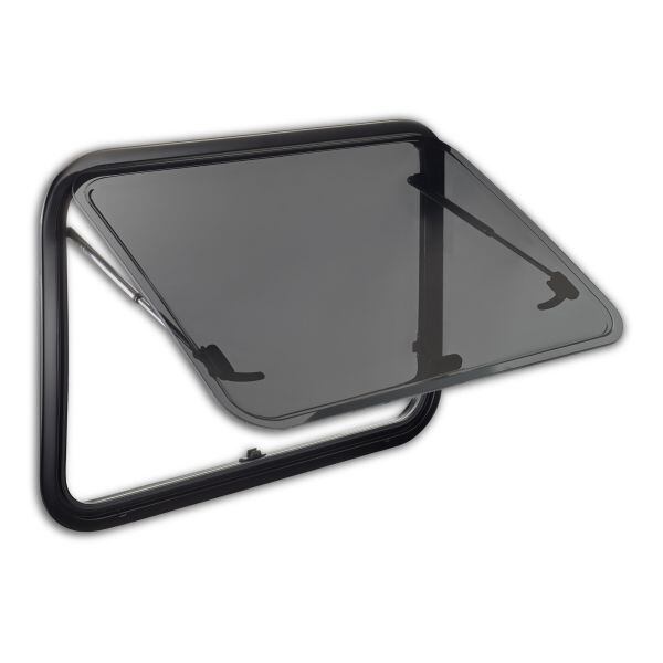 Oldalsó csuklós ablak Dometic S7P alumínium kerettel magasság 380 mm szélesség 280 mm