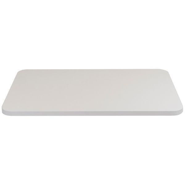 VierTec asztallap szín fehér méretek (l × w × h) 75 × 95 × 2,8 cm