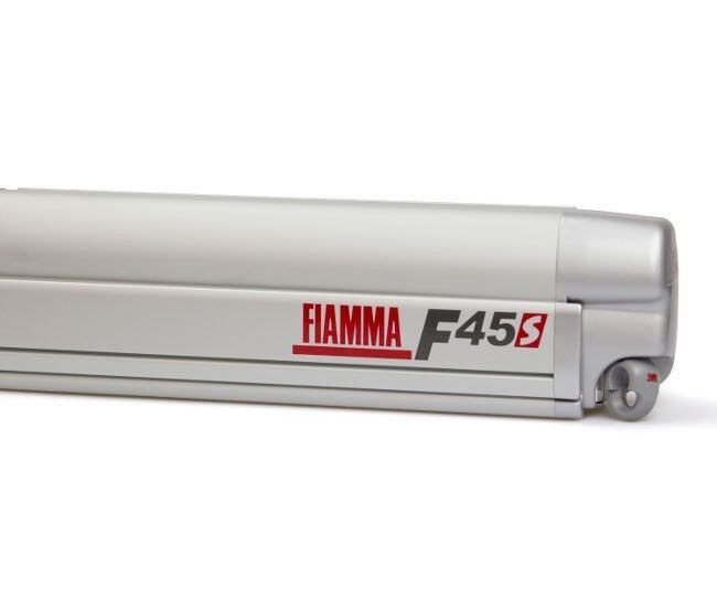 Fiamma F45S árnyékoló VW T5/T6-hoz, szürke tok, szürke ponyva – bal oldali hossz 300 cm