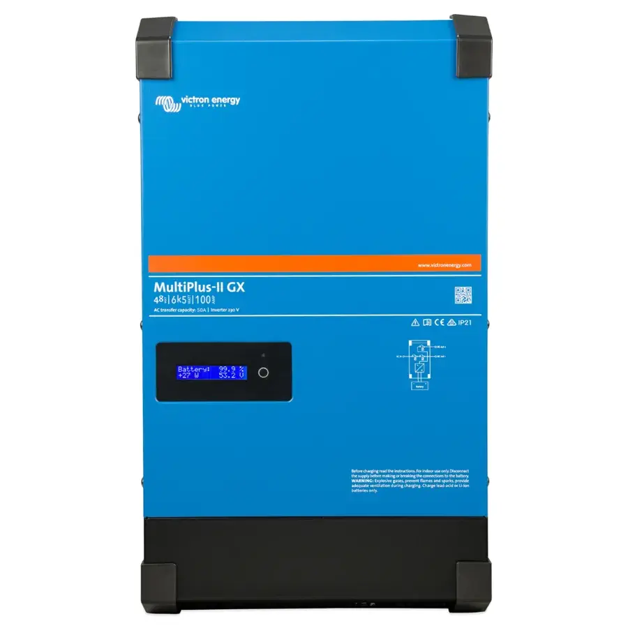 Victron Energy MultiPlus-II 48/6k5/100-50 GX inverter és töltő