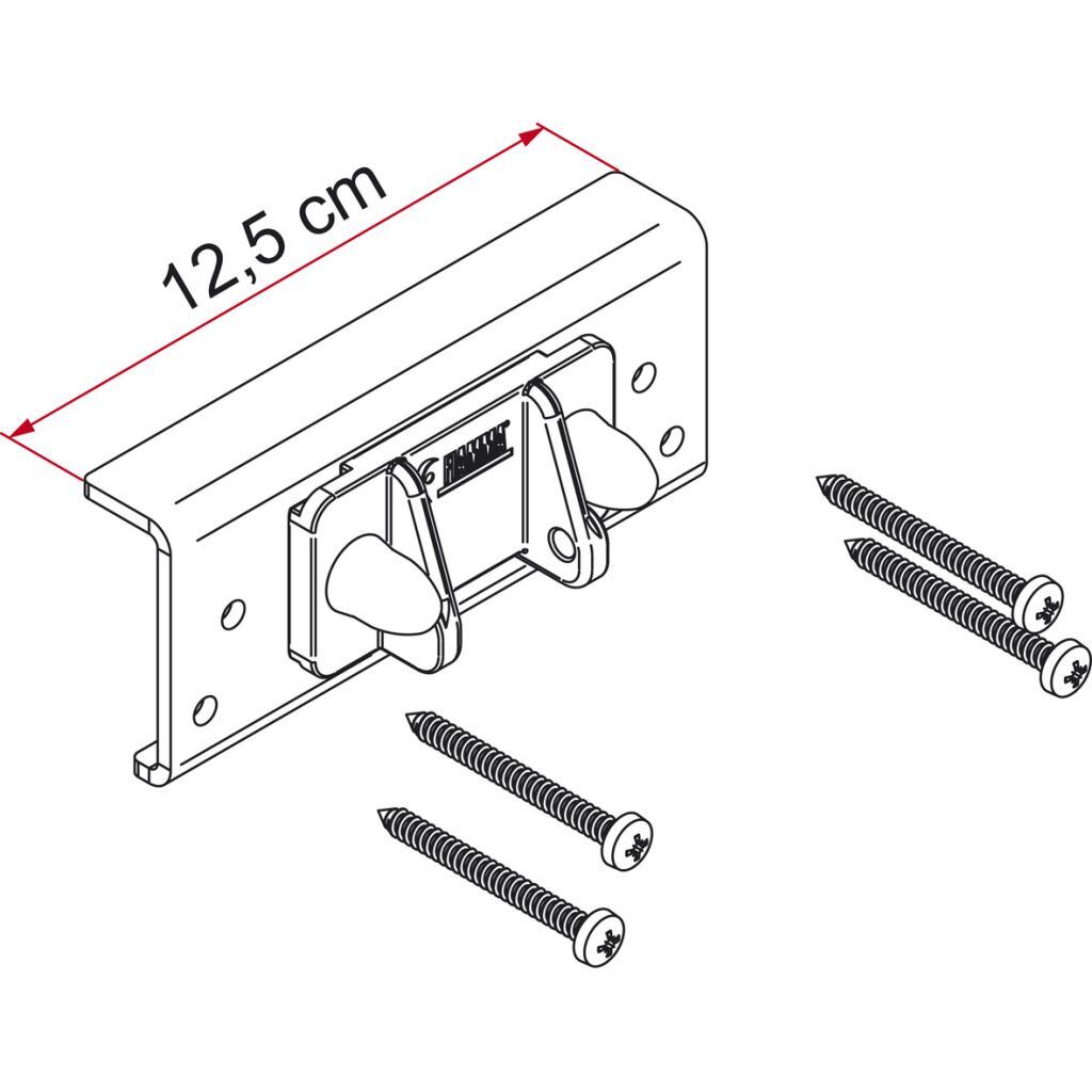 Adapter Fiamma Carry Bike Kit Dethleffs kerékpárszett Dethleffs gyártás éve 2010 - 2015