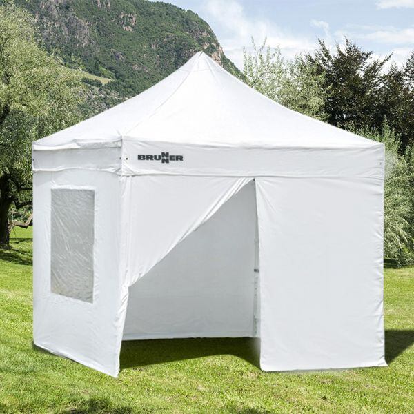 Oldalfal készlet a Brunner Zebò Enjoy 2.0 pavilonhoz a  oldalon. Pavilon 300 × 300 cm