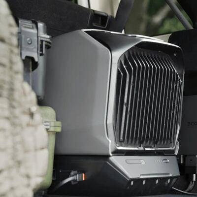 Töltés generátoros töltővel (400/800 W)