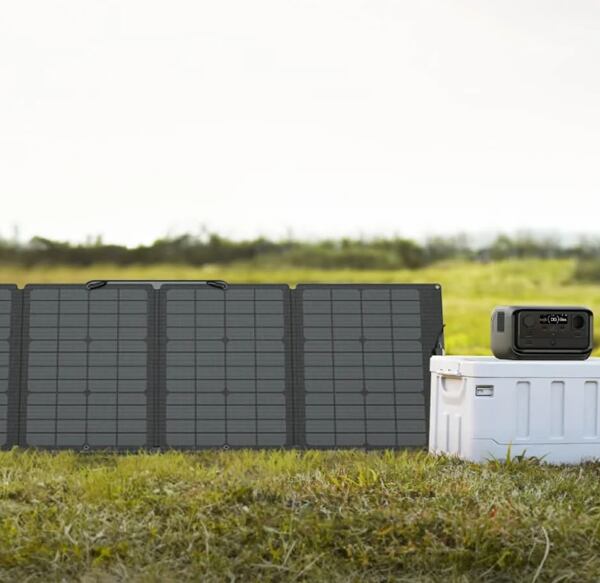 Napelemes töltés EcoFlow River 3 Plus