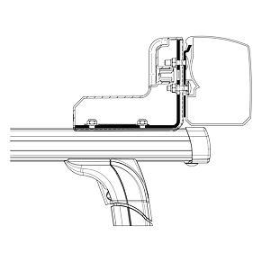 Adapter a Thule 3200 árnyékolók keresztrúdjaihoz