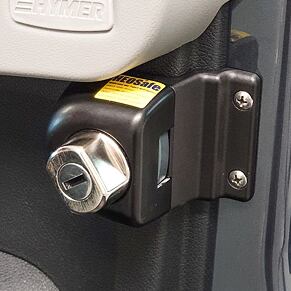 HEOSafe belső kiegészítő zár MB Sprinter-hez, 2018-tól