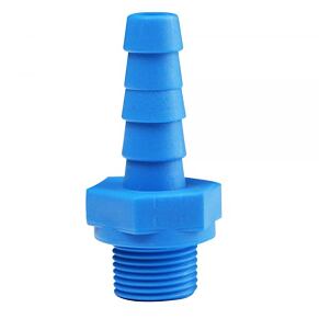 LILIE Egyenes tartálytömlő ½" menettel 10-12 mm átmérőjű tömlőkhöz