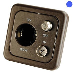 Kombinált Fawo aljzat 12 V/TV/SAT