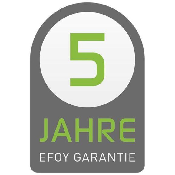 5 év garancia az EFOY 150 BT üzemanyagcellára